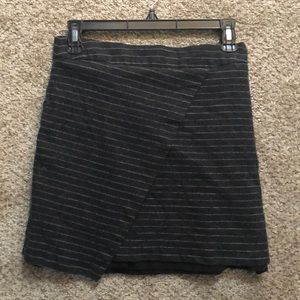 Madewell Wool Striped Skirt